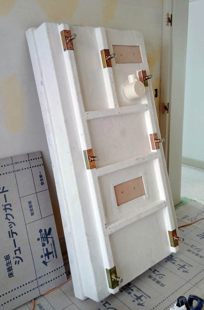 オーダーユニットバスの組み立て