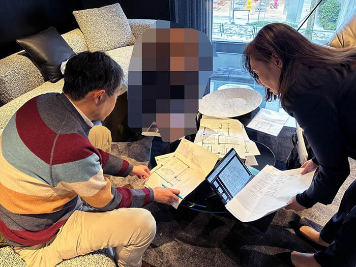 世田谷区A邸_ミノッティのソファ選び