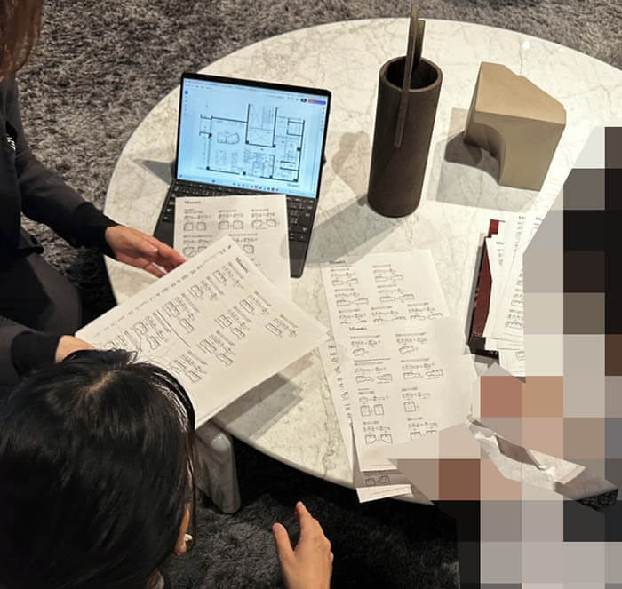 世田谷区A邸_ミノッティのソファ選び